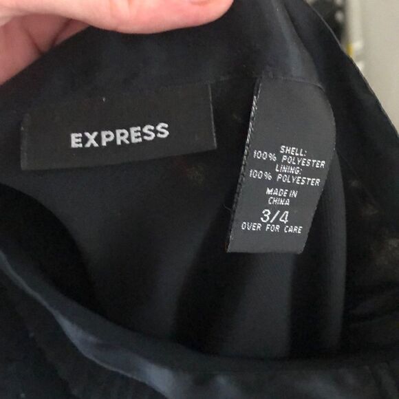 Express flare sequin party skirt sz 3/4 EUC - Picture 2 of 3